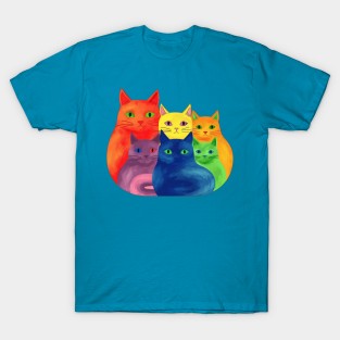 Rainbow Cats T-Shirt